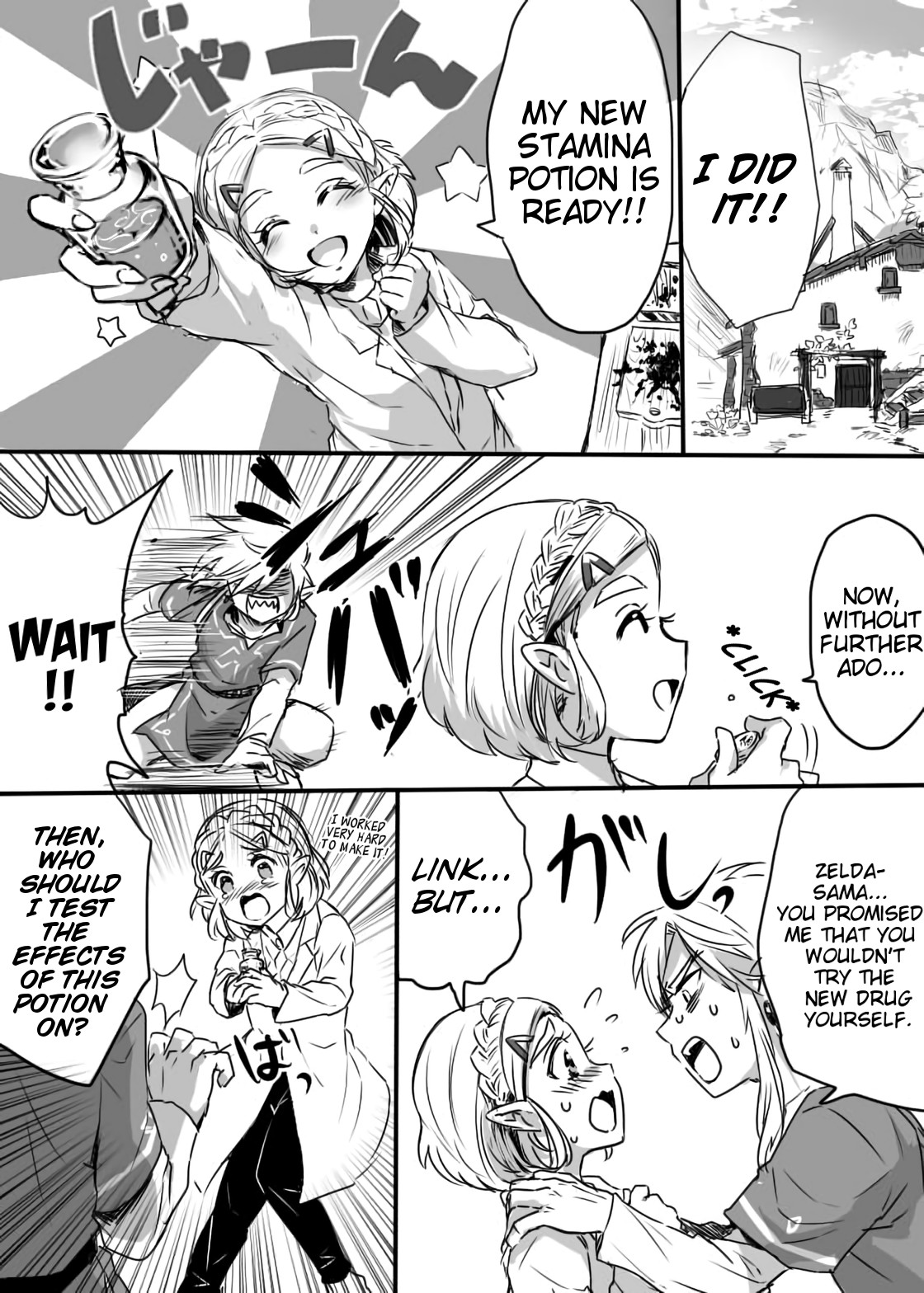 Hentai Manga Comic-Let's Drink A Safe And Healthy Medicine!-Read-2